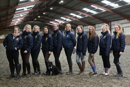 Plumpton college ED2 Equine students run another successful day
