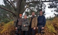 Forestry team help with local documentary
