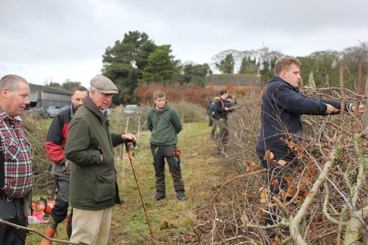 Forestry student Oliver Vincent