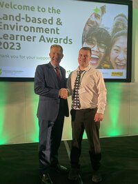 Outstanding achievement and recognition for two students in the Land-based & Environment Learner Awards 2023