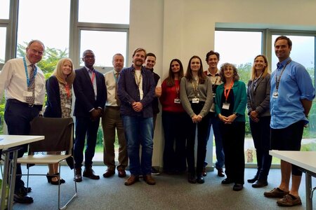Students and staff from rural land degree programme