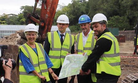 Work starts on Stanmer Restoration project