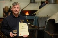 Plumpton College now proudly boasts of a Master Blacksmith among its well qualified staff