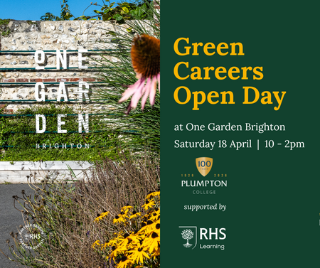 Green Careers Open Day | Supported by RHS | One Garden Brighton