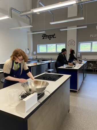 Bakery Apprentices in Kitchen