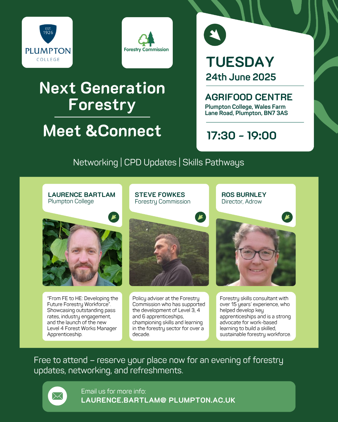 Poster for the event
