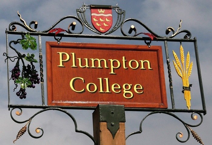 Plumpton college sign