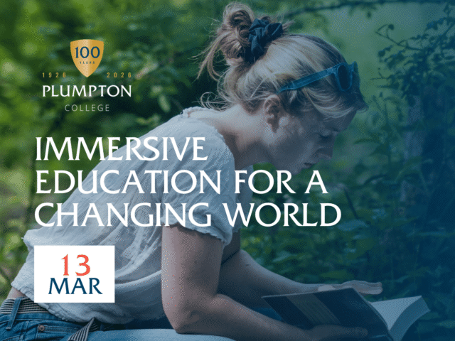 Plumpton College Open Events, 13 March: Immersive Education for a Changing World, marking 100 years, 1926–2026